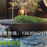 噴泉船頭高檔商場(chǎng)用不銹鋼制品/花池異形包邊304不銹鋼