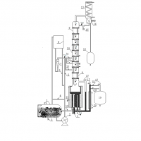 萃取塔 轉盤萃取塔分子蒸餾儀 實驗室精餾塔回流比控制器