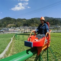 無動(dòng)力單軌滑車型號(hào) 山地軌道觀光車 無縫鋼管焊接 堅(jiān)實(shí)牢固